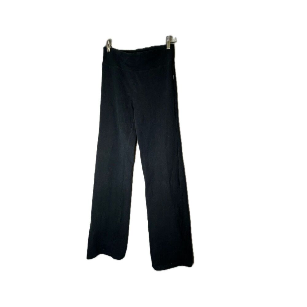 Bubblelime 90% Cotton Women’s Black Yoga Pants, Bootcut Leggings Size M - Picture 4 of 5